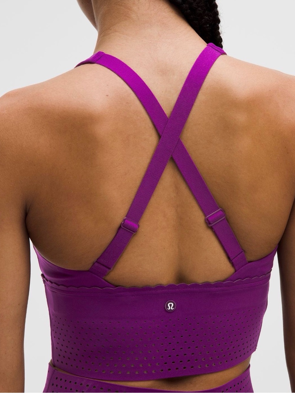 Lululemon Ventilated Tennis Tank Top Ultra Plum Size S NWT - Picture 9 of 9